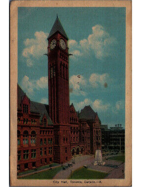 City Hall Toronto, Ontario, Canada Postcard